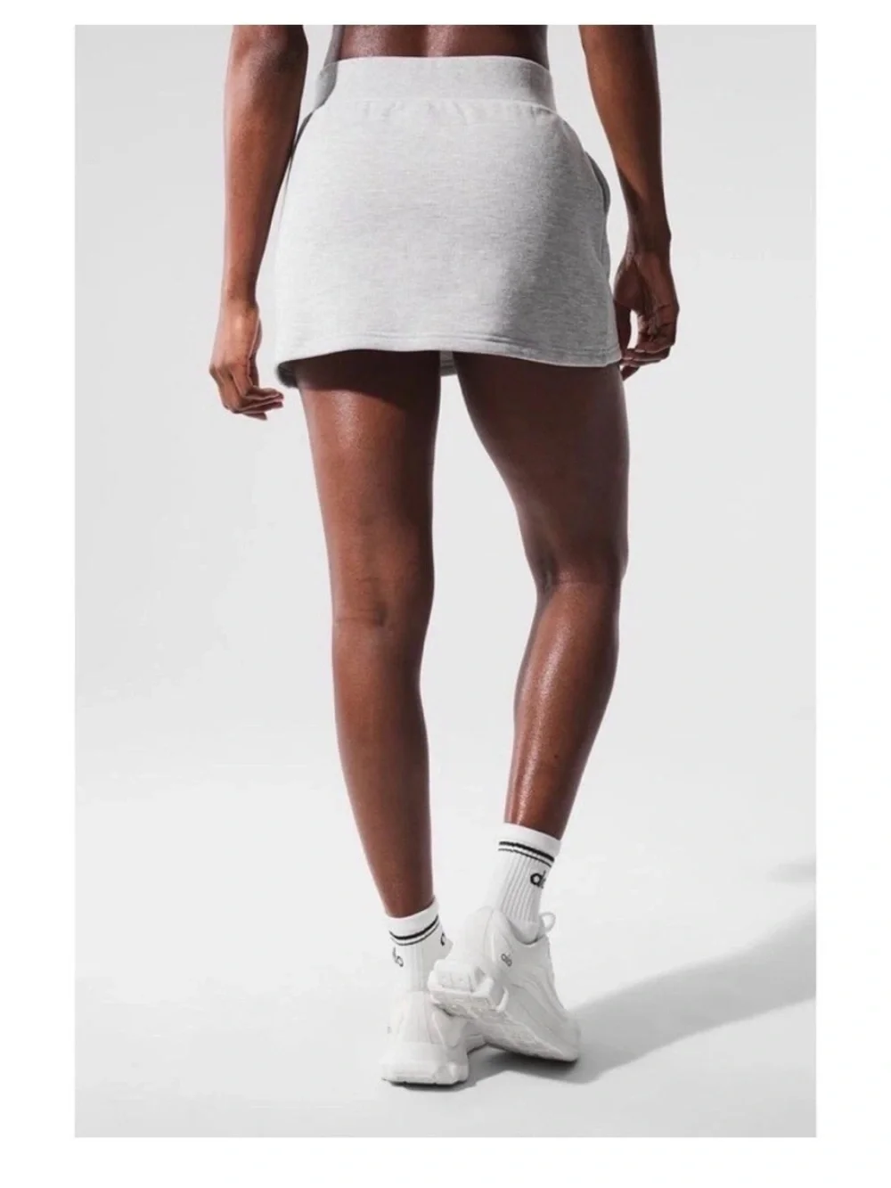 ALO Yoga BLACK Active Mini Skirt